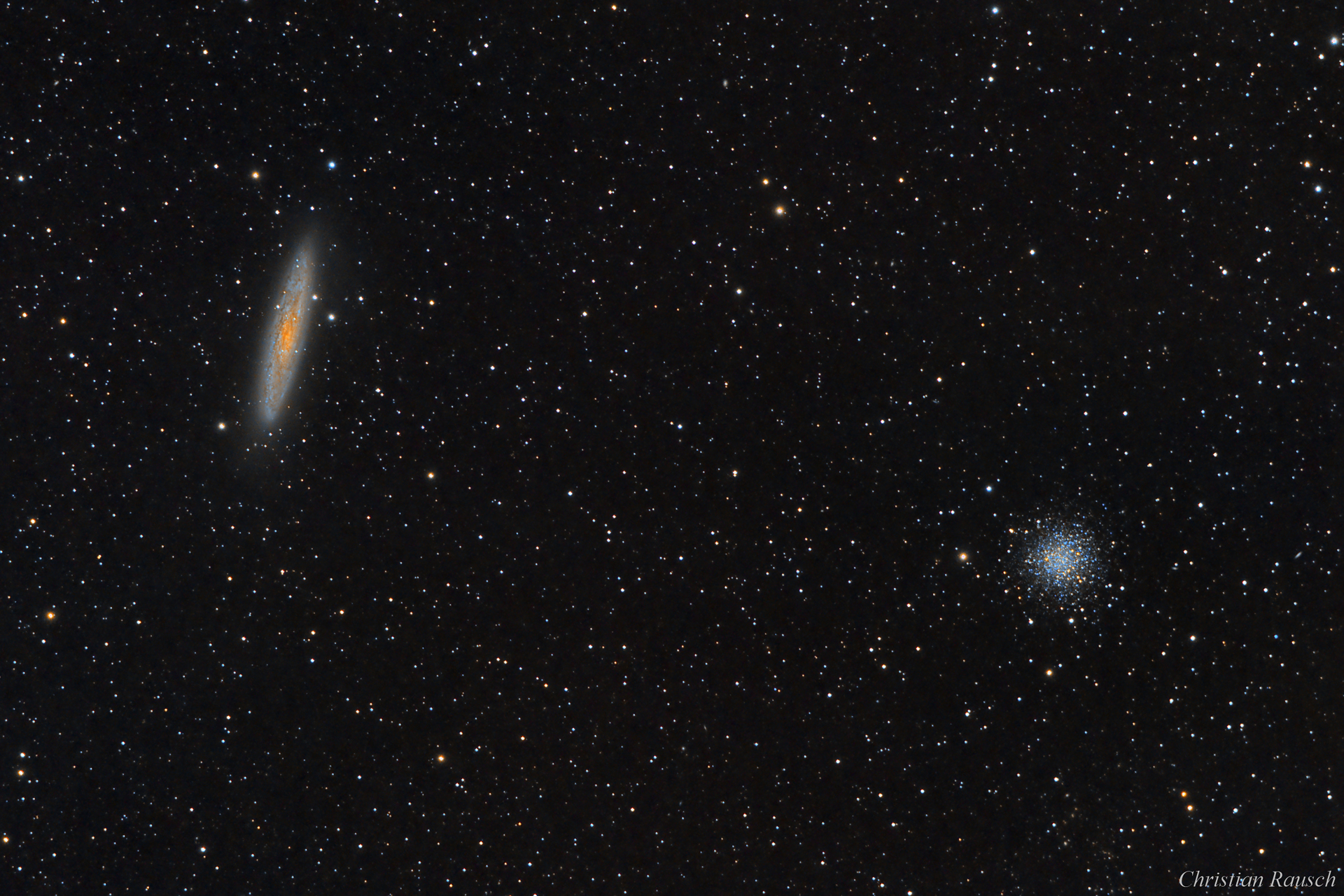 Sculptor Galaxie und NGC288