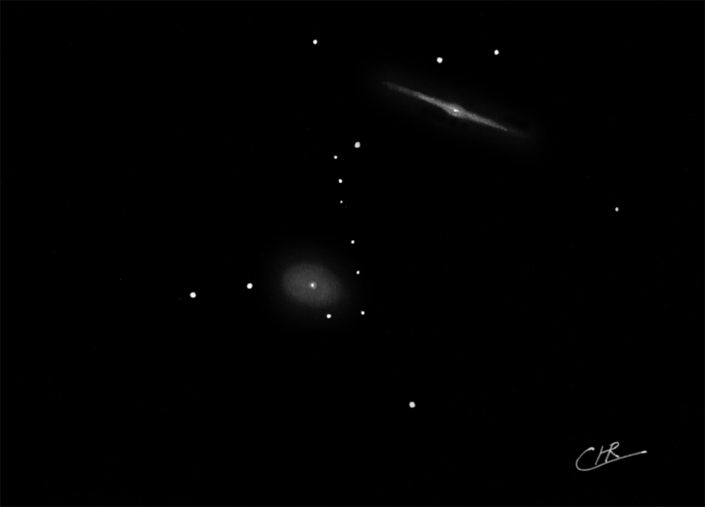 NGC4762 und NGC4754