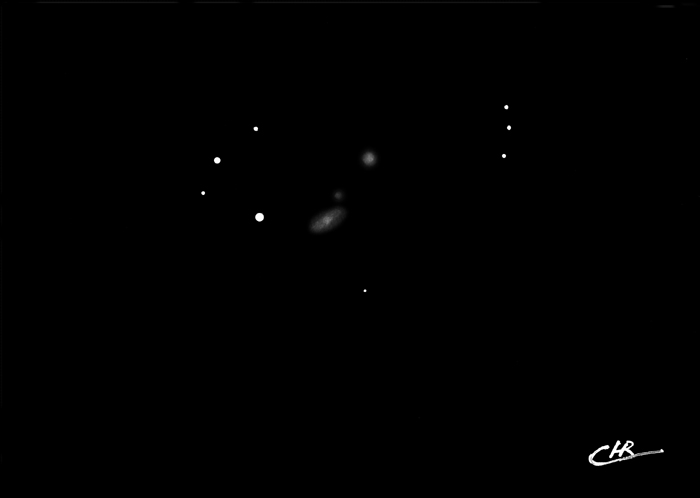 NGC7465 Gruppe